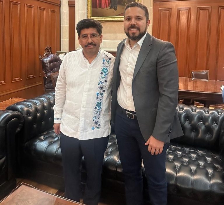 Se reúne ombudsperson de Michoacán con el presidente de la SCJN