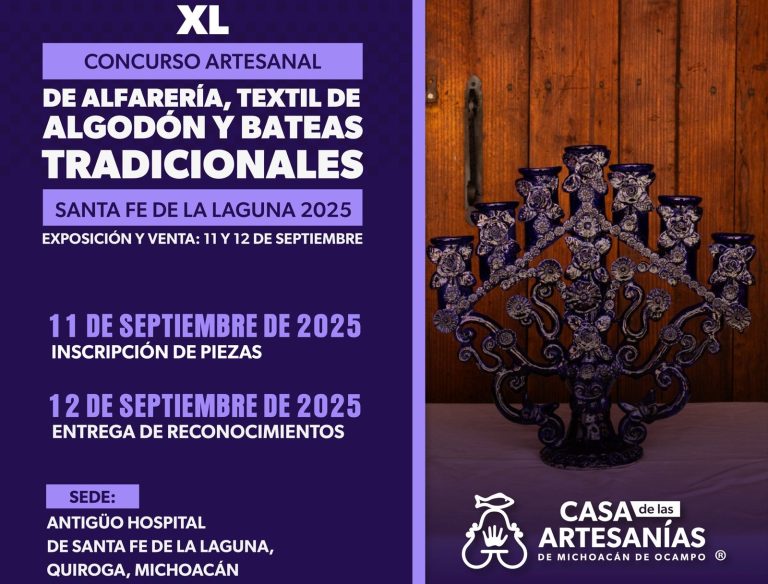 Premiarán a 80 artesanos con una bolsa de 157 mil 500 pesos en cuatro concursos, en septiembre