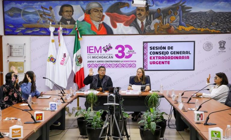 Declara Consejo General del IEM válida la consulta en la comunidad de Chapa Nuevo