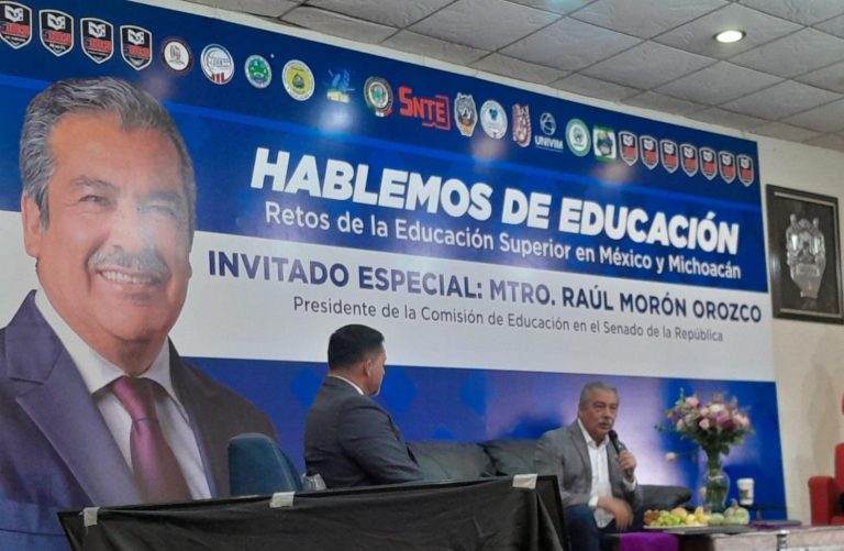 Únanse para tener representatividad con fuerza, sugiere Raúl Morón a sindicatos de Educación Superior de Michoacán