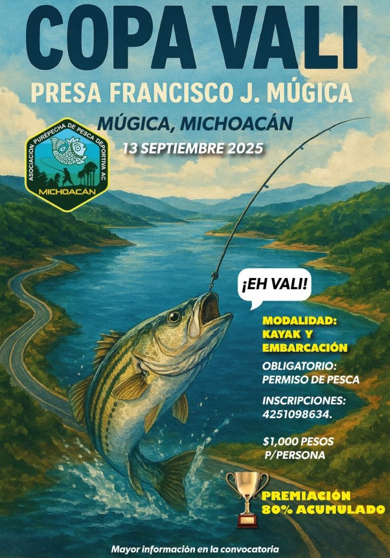 Torneo de pesca deportiva en Múgica, este sábado