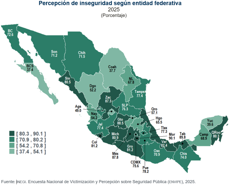 Víctimas de algún delito, 23.1 millones de personas de 18 años y más, en 2024