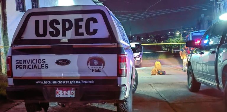 Investigan asesinato de hombre a manos de su hijo adolescente en Tarímbaro