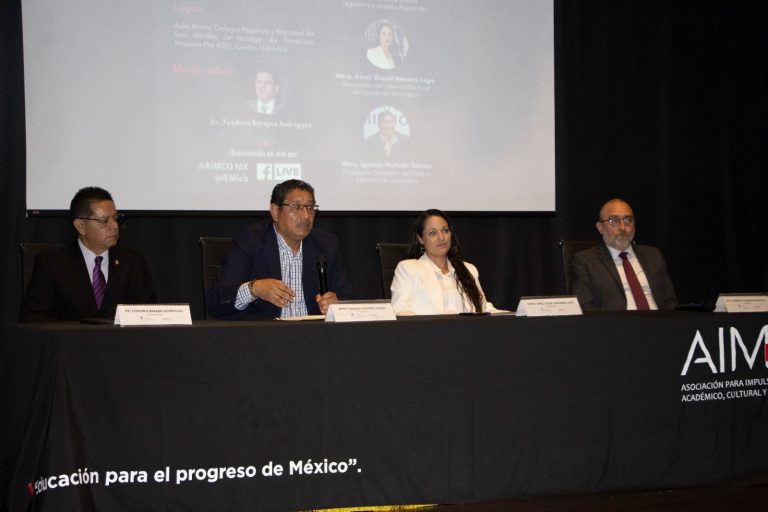 Participa Magistrada del TEEMICH en Foro “Un Nuevo Modelo Electoral en México”