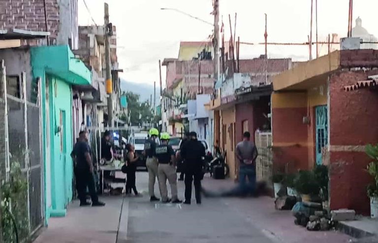 A balazos, hombre es asesinado en la Valencia Primera Sección de Zamora