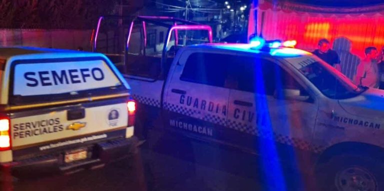 Atacan a balazos a dos hombres en Taretan; uno muere