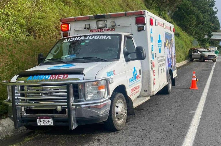 Choque en la Autopista Siglo XXI moviliza a cuerpos de emergencia en Salvador Escalante