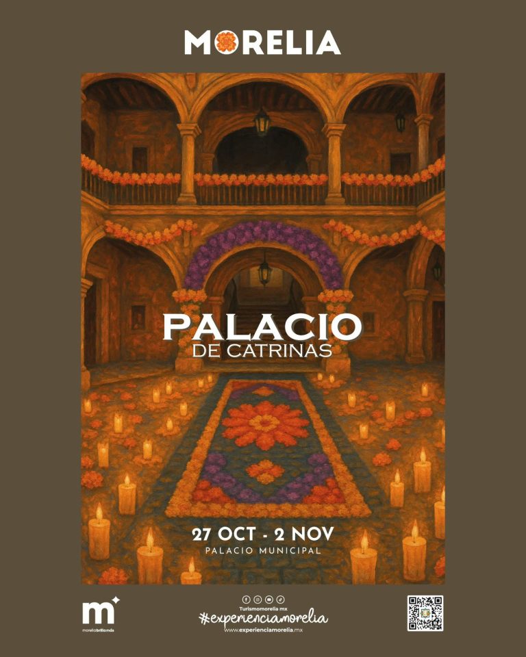«Palacio de Catrinas» engalanará las Celebraciones de Día de Muertos en Morelia