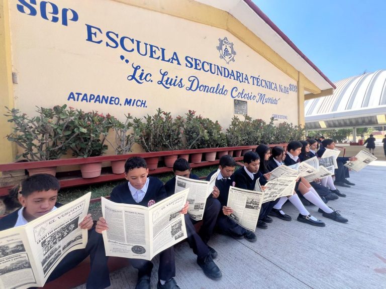 Periódico escolar El Venadito de Atapaneo cumple 10 años de impulsar desarrollo educativo