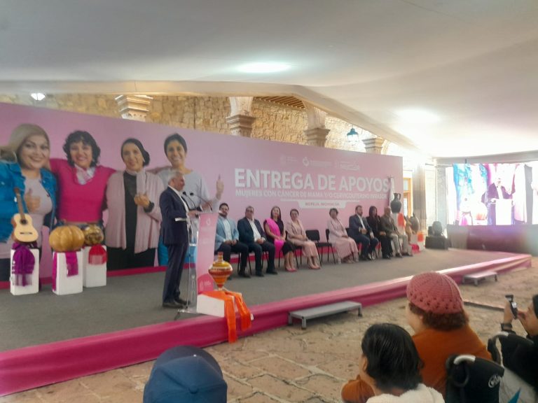 2 mil 700 mujeres reciben apoyo para que no abandonen su tratamiento contra el cáncer