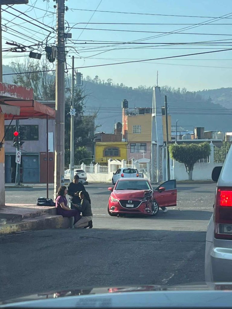 Se registran varios choques vehiculares en distintos sitios de Morelia