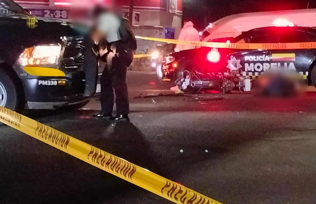 Motociclista fallece