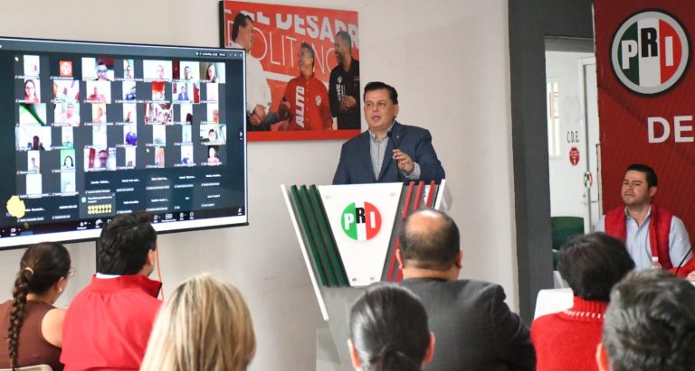 Respalda dirigencia estatal del PRI llamado del CEN para la construcción de una alianza en 2027