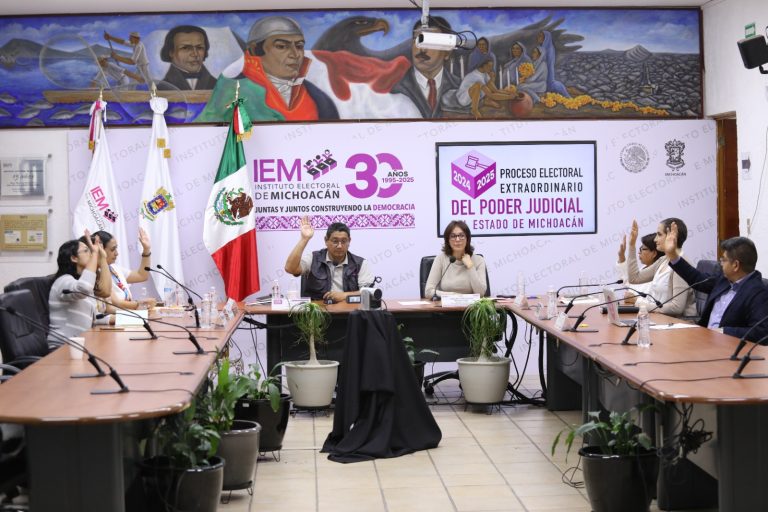 Aprueba el IEM un manejo responsable y ecológico de la documentación electoral del proceso del PJM