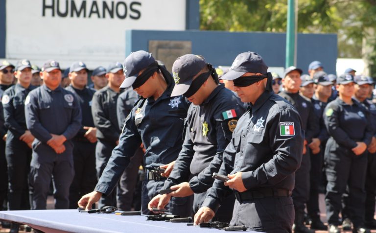Se integran 300 nuevos elementos a labores de seguridad en 64 distintos municipios