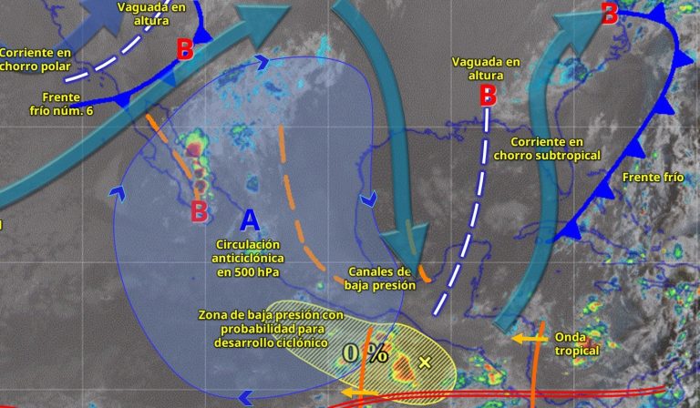Posibilidad de chubascos en Michoacán
