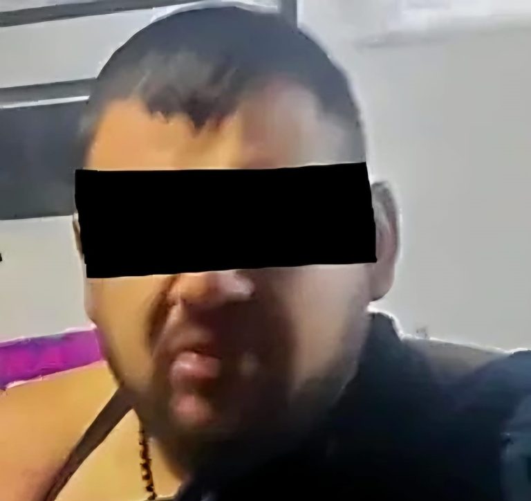 Tijuanense armado es detenido tras persecución policial, en Uruapan