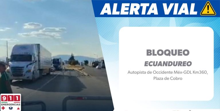 Reanudan campesinos bloqueo en Panindícuaro