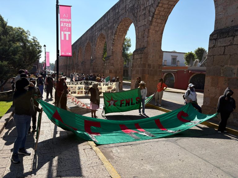 De nueva cuenta se manifiesta el FNLS