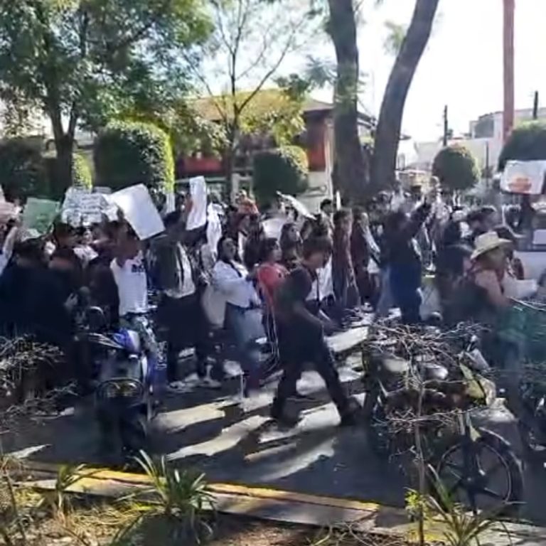 Siguen marchas en el estado por Carlos Manzo