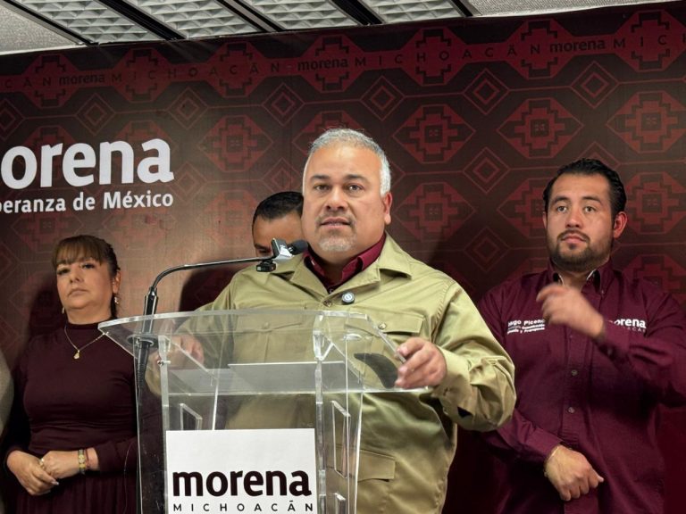 Arremete Morena contra PRI y PAN: “carroñeros” por usar tragedia de Carlos Manzo para ganar simpatías