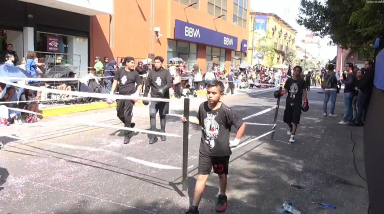 Sin contratiempos se realizan desfiles por aniversario de la Revolución Mexicana en Michoacán: SeGob