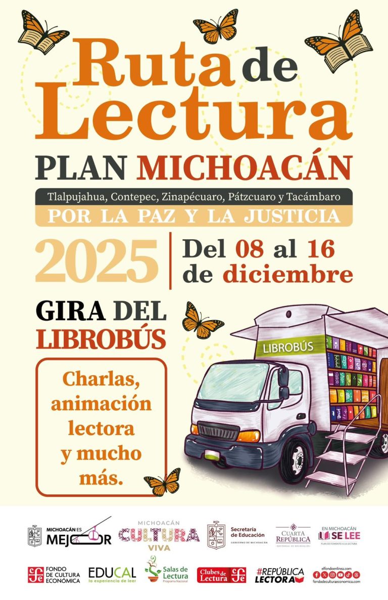 Anuncian la Ruta de Lectura Plan Michoacán 2025-2026