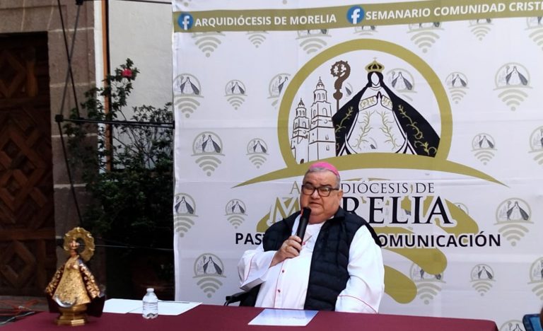 Exhorta arzobispo Garfias a que la marcha del 15 de noviembre sea por la paz, no por la rabia