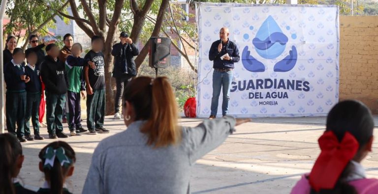 Dan la bienvenida a 250 nuevos ‘Guardianes del Agua’ en la Primaria Vasconcelos