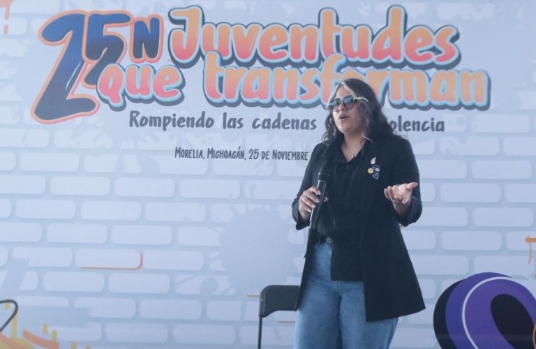 Realizan jornada “Juventudes que transforman. Rompiendo las cadenas de la violencia”.