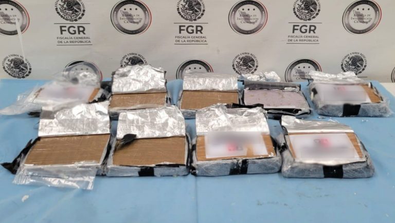 Aseguran droga en una empresa de paquetería