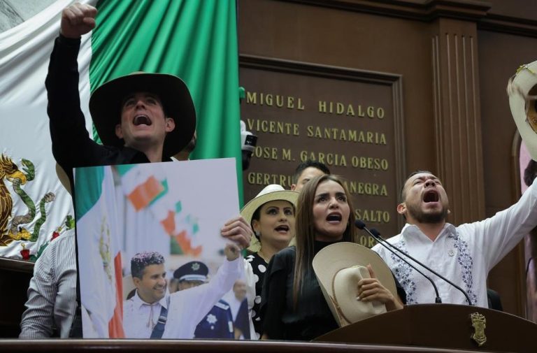 Tuvieron que matar a mi esposo para que ahora sí quieran blindar Uruapan: Grecia Quiróz