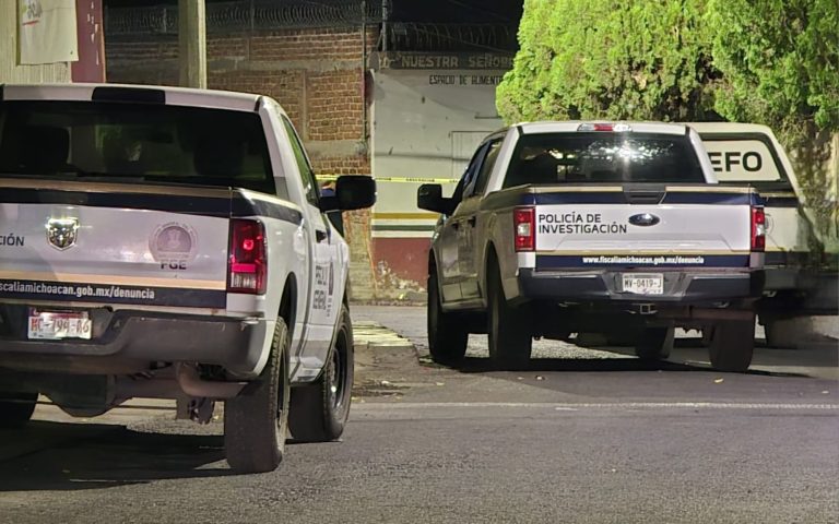 Durante cateo, empistolado se enfrenta a personal de FGE y es abatido, en Jacona