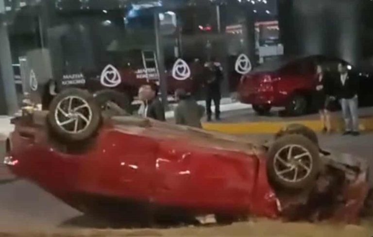 Accidentes en Huiramba y Morelia dejan daños materiales y cuatro heridos