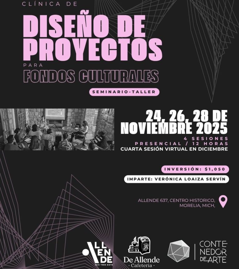 Anuncian la apertura de la Clínica de Diseño de Proyectos para Fondos Culturales