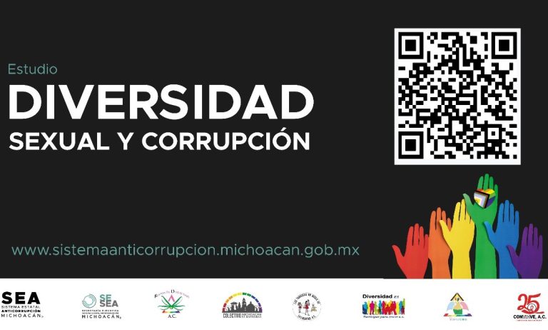 Presenta SESEA Michoacán estudio “Diversidad Sexual y Corrupción”