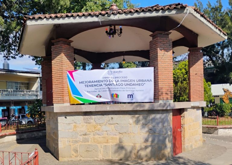 Gobierno de Morelia continúa con el mejoramiento urbano en las tenencias