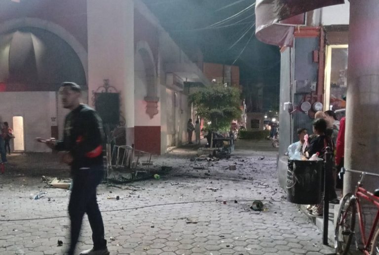 Otro incidente con pirotecnia, ahora en el Centro de Yurécuaro