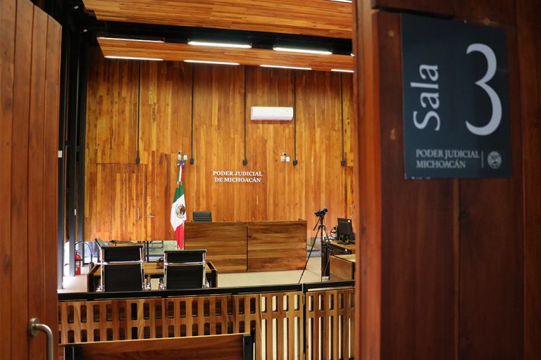 Más de 21 mil audiencias han presidido juezas y jueces penales de Michoacán, en lo que va del año 