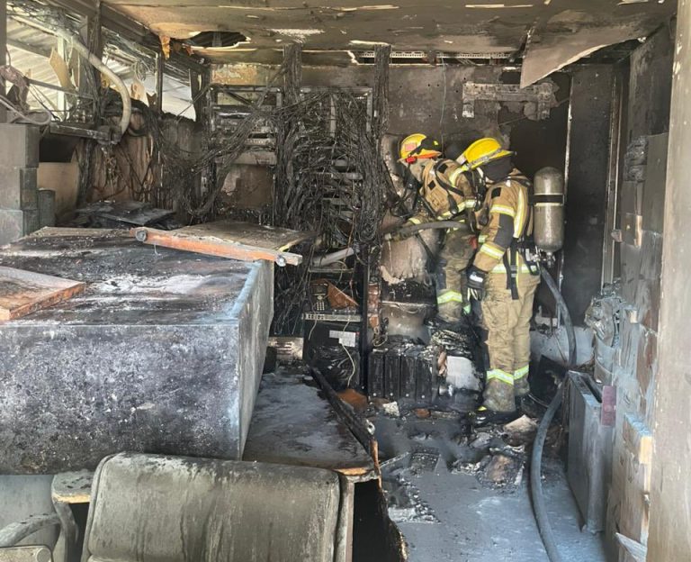 Se registra incendio en oficina de una Secretaria del Bienestar, en Morelia