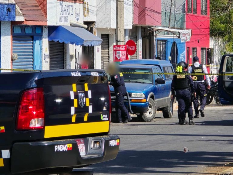 Balean a hombre en la colonia Wenceslao Victoria, Morelia