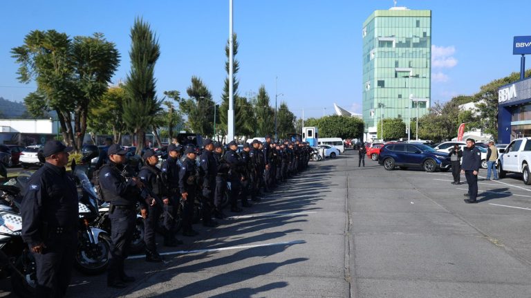 Blindan zonas bancarias en Michoacán; Guardia Civil despliega operativo contra robos
