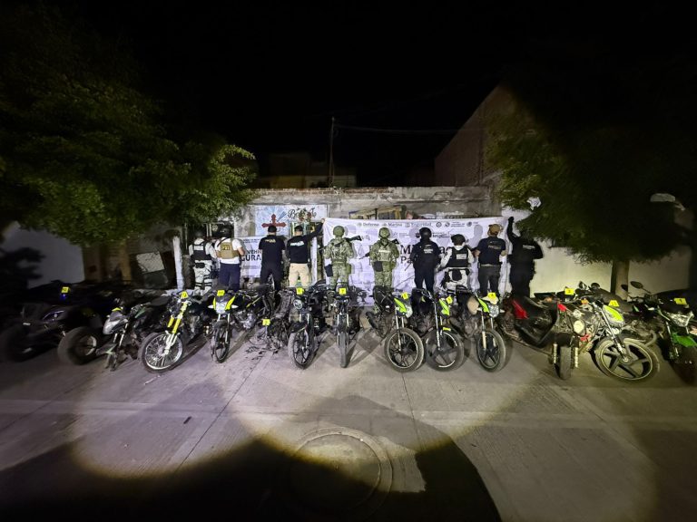 Recuperadas 11 motocicletas robadas en Jacona