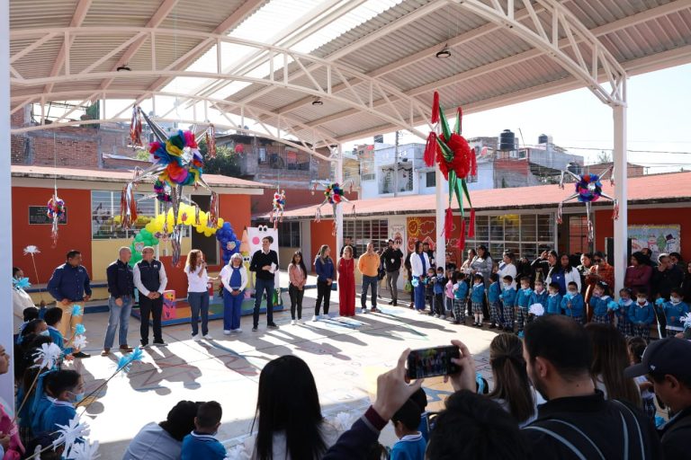 Brinda ayuntamiento apoyo integral al Jardín de niños “Aníbal Norberto Ponce”