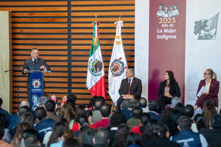 UMSNH, epicentro de la innovación en Michoacán, institución que se debe proteger y engrandecer: Santiago Nieto