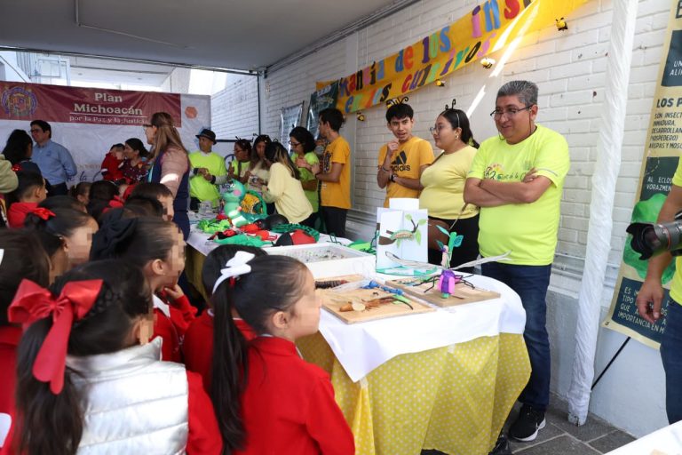 UMSNH llega a todos los rincones de la entidad con la extensión del Tianguis de la Ciencia; visita AMANC