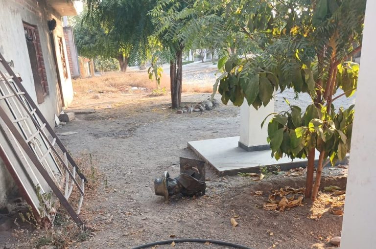 Vandalizan busto en memoria de Hipólito Mora, en La Ruana