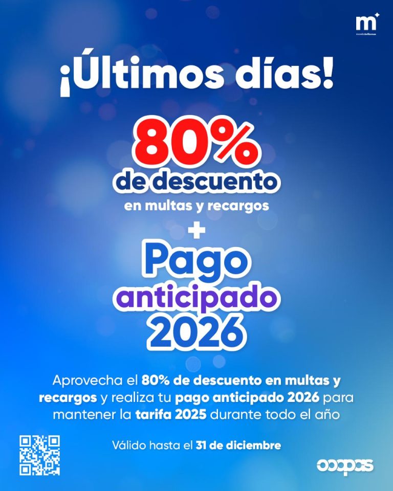 Ooapas mantiene vigentes descuentos y facilidades de pago para sus usuarios