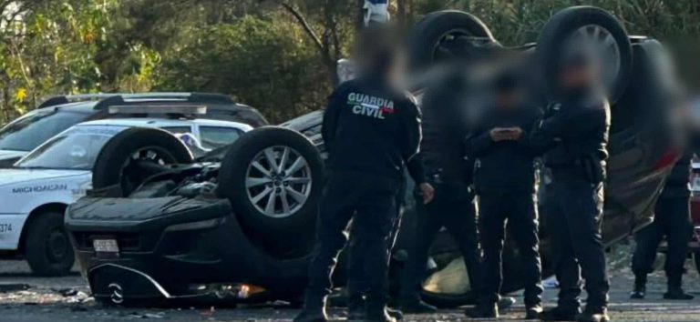 Se registra choque entre dos vehículos en la Tarímbaro-Zinapécuaro