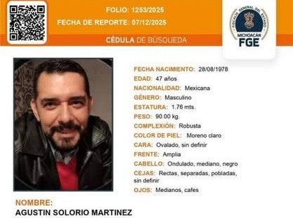 Hallan sin vida al dirigente del PT Agustín Solorio
